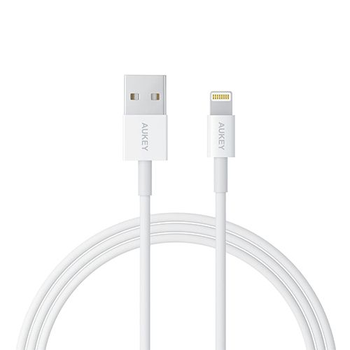 Aukey Lightning Cable 3.3ft Fiber [ Apple MFi Certified ]