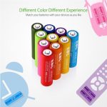 Ebl Home Basic Combo Tropical Color 2500mAh 1200 Cycles AA Rechargeable Batteries (10 Packs)1