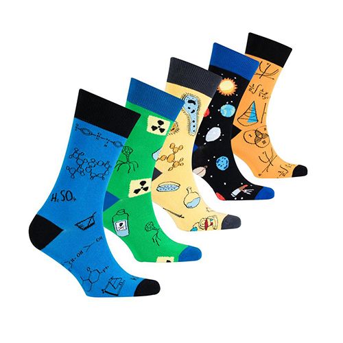 Socks n socks Men’s 5-pair Luxury Colorful Dress Socks - (Set 17)