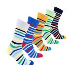 Socks n socks Men’s 5-pair Luxury Colorful Dress Socks - (Set 54)