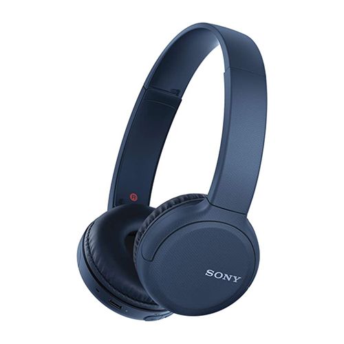 Sony Wireless Bluetooth On-Ear Headset With Mic WH-CH510 - Blue