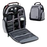 USA Gear Portable Camera Backpack For DSLR SLR Grey1